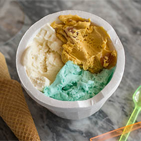 Medio kilo de helado